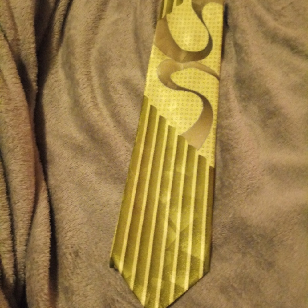 Green tie